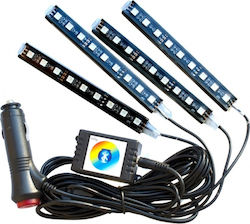 Simoni Racing Σύστημα Εσωτερικού Φωτισμού Interior Decorative Car Lighting System 12V RGB