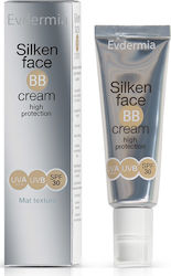 Evdermia Sliken Face BB Sunscreen Cream Face SPF30 with Color 50ml