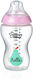 Tommee Tippee Plastikflasche Closer to Nature Gegen Koliken mit Silikonsauger für 3+ Monate Pink 340ml 1Stück 42269803