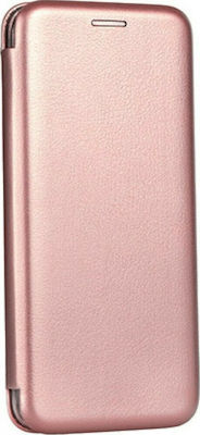 Forcell Synthetic Leather Book Rose Gold (Galaxy A41)