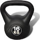 vidaXL Kettlebell aus PVC 16kg Schwarz