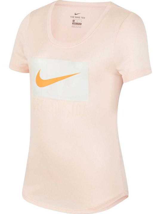 Nike Kinderhemd Kurzarm Rosa