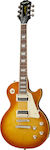 Epiphone Classic Електрическа Китара Единичен разрез с HH Конфигурация на Пикапите Honeyburst