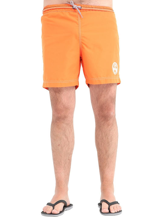 Napapijri Valdez Men's Swimwear Shorts Orange