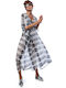 Bluepoint Feminin Lung Caftan de Plajă Negru