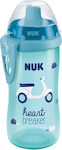 Nuk Παιδικό Ποτηράκι "Flexi Cup Soft" από Πλαστικό Μπλε 300ml για 12m+