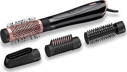 Babyliss Perfect Finish Electric Hair Brush with Air for Straightening and Curls 1000W