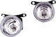 Round Foglights Car Universal 12V 55W 2pcs