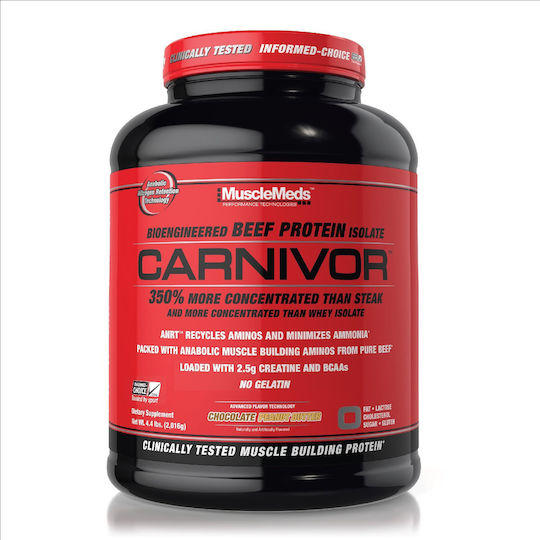 Muscle Meds Carnivor Без Глутен & Лактоза с Вкус Шоколад и фъстъчено масло 2.038kg