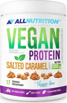 AllNutrition Vegan with Flavor Salted Caramel 500gr