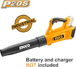 Ingco Φυσητήρας Κήπου Μπαταρίας 20V Battery Handheld Blower Solo
