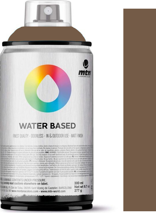 MTN Water Based 300 Spray Paint - WRV - Silver