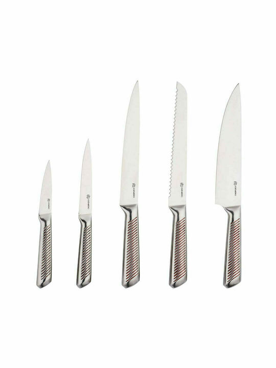 Edenberg Knife Set With Stand of Stainless Steel EB-924 6pcs