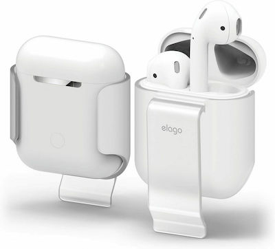 Elago Carrying Clip Holder in Transparent color for Apple AirPods 1 / AirPods 2