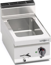 GGMgastro Bain Marie Comercial Electric 1.2kW cu Capacitate GN1/1