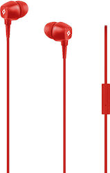 TTEC Pop In-ear Handsfree with 3.5mm Connector Red