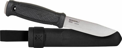 Morakniv Garberg Polymer Knife Black with Blade made of Stainless Steel in Sheath