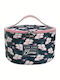 Legami Milano Toiletry Bags Hello Beauty Flower Bloom In Navy Blue Colour