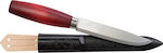 Morakniv Classic No3 Knife Red with Blade made of Carbon Steel in Sheath