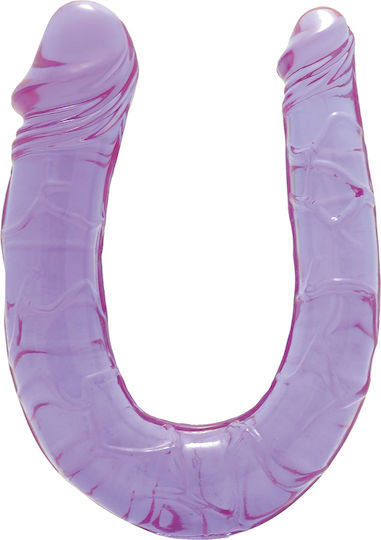 Dream Toys Double Head Dong Двойно дилдо Лилаво 30см