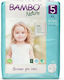 Bambo Nature Πάνες με Αυτοκόλλητο No. 5 για 12-18kg 22τμχ