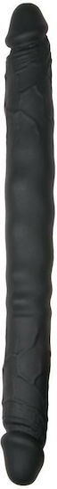 Easytoys Διπλό Dildo Μαύρο 30cm