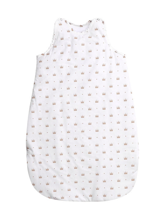 Lorelli Summer Sleeping Bag Crowns 0.5 Tog White