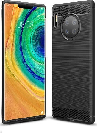 Back Cover Σιλικόνης Μαύρο (Huawei Mate 30 Pro)