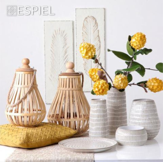 Espiel Leaves Πίνακας Μεταλλικός 31x91cm