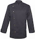 Karlowsky Coat Chef Black with Long Sleeve JM 24