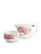 Salt & Pepper Lilia Tea Set with Cup and Filter Porcelain Pink 260ml 2pcs