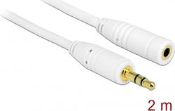DeLock 3.5mm Jack Cable 3.5mm Male - 3.5mm Fema...