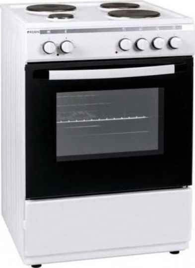Winstar WSTFSWH6513 Κουζίνα 69lt με Εμαγιέ Εστίες Π60εκ. Λευκή