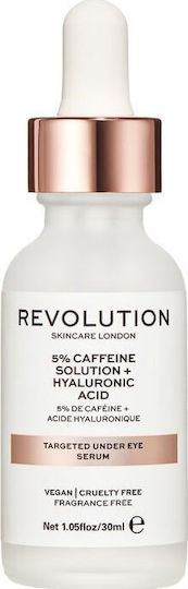 Revolution Beauty Skincare Targeted Under Moisturizing & Anti-aging Serum Eyes with Hyaluronic Acid for Dark Circles 30ml
