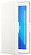 Sony Style Cover Stand Back Cover Δερματίνης Λευκό