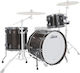 Ludwig Classic Oak Fab Drum Set 22" Smoke