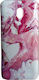 Wozinsky Marble Задна корица Силикон Розов (Red...