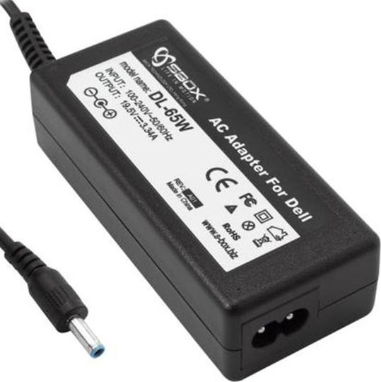 Sbox Φορτιστής Laptop 65W 19.5V 3.34A για Dell χωρίς Καλώδιο Τροφοδοσίας