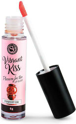 Secretplay Vibrant Kiss Stimulation für Frauen mit Duft Erdbeerkaugummi 6gr