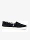 Alpargata Heritage Canvas Espadrile Dama Din Material În Culoare Neagră