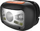 Platinet Rechargeable Headlamp LED with Maximum Brightness 90lm Head Lamp