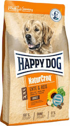 Happy Dog NaturCroq Adult 12kg Ξηρά Τροφή για Ενήλικους Σκύλους με Πάπια / Ρύζι