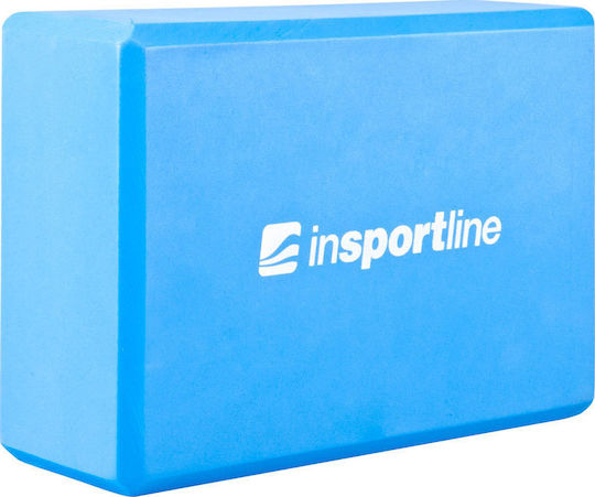 inSPORTline Bricky S Yoga Block Blue 22.5x7.5x15cm