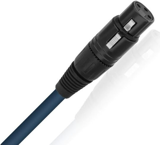 Wireworld Luna 8 XLR male to XLR female 0.5m Cable