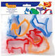 Jovi Plasticine Cutters Farm Animals For 3+ Years