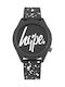 Hype Watch with Black Rubber Strap HYG003BW