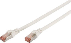 Digitus DK-1644-050/WH S/FTP Cat.6 Cablu Ethernet 5m Alb Digitus DK-1644-050/WH S/FTP Cat.6 Cablu Ethernet 5m Alb