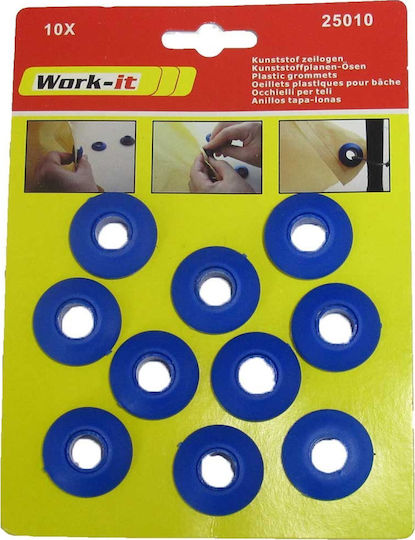 Work-It Πλαστικές Ροδέλες Ασφαλείας 25010