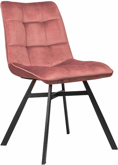 Simona Dining Room Fabric Chair Rotten Apple 46x61x88cm