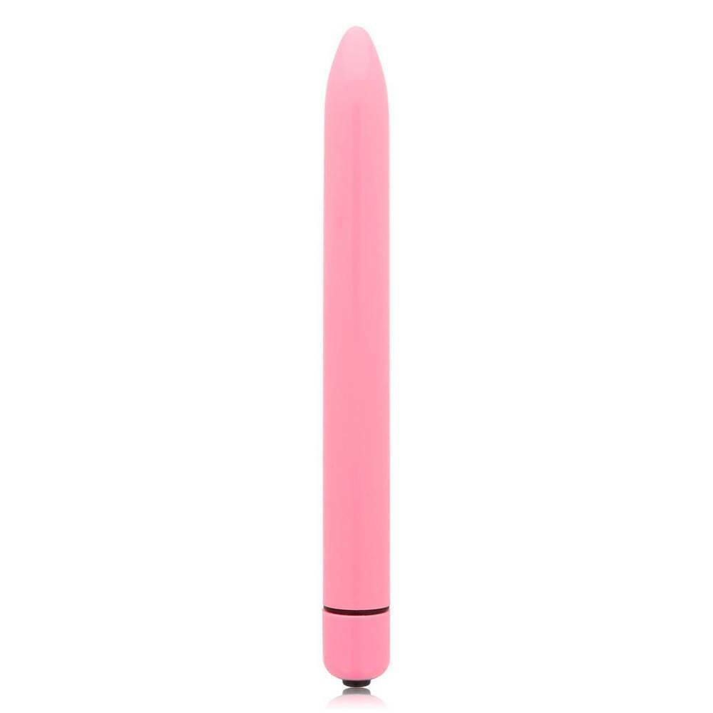 Glossy Large Bullet Vibe Vibrator Bullet 16.5cm Pink